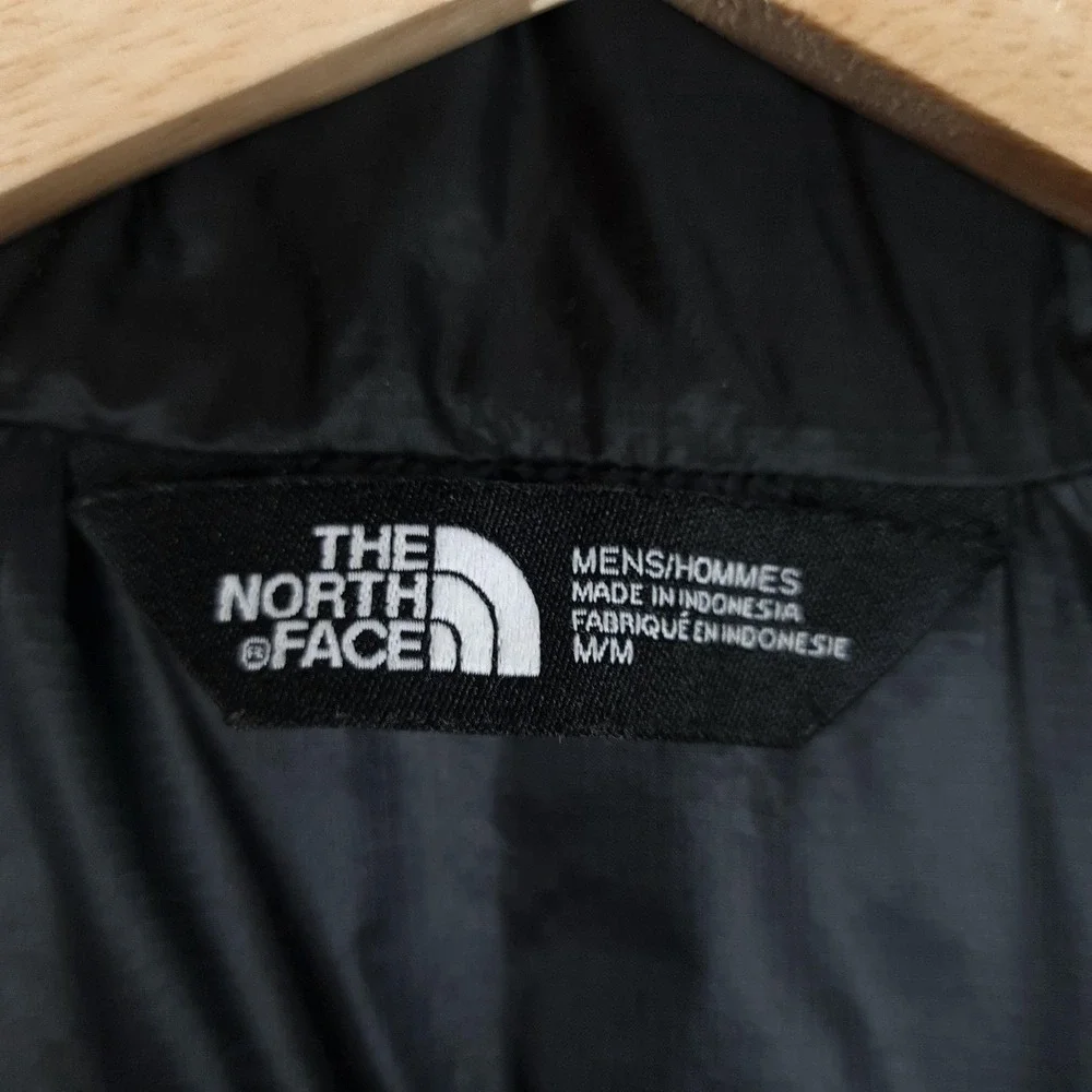 The North Face Vest Mens Medium Black ThermoBall Eco Quilted Nuix Logo Insulated